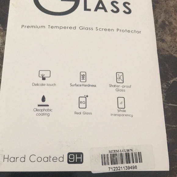 MTEM-LG LS676 / GLASS SCREEN PROTECTOR /PREMIUM TEMPERED GLASS SCREEN PROTECTOR - Picture 4 of 6